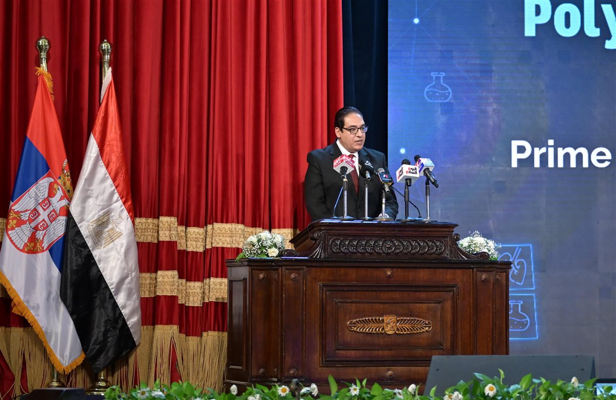 رئيس وزراء صربيا يلقى محاضرة تذكارية فى بجامعة القاهرة بحضور وزير التعليم العالي