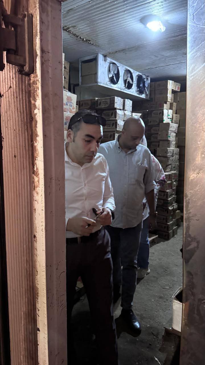 ضبط كميات كبيرة من الآيس كريم في المنوفية