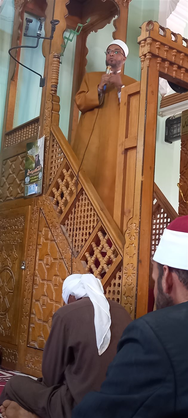 الشيخ محمد ابو بكر من خطبة الجمعه في الوادي الجديد