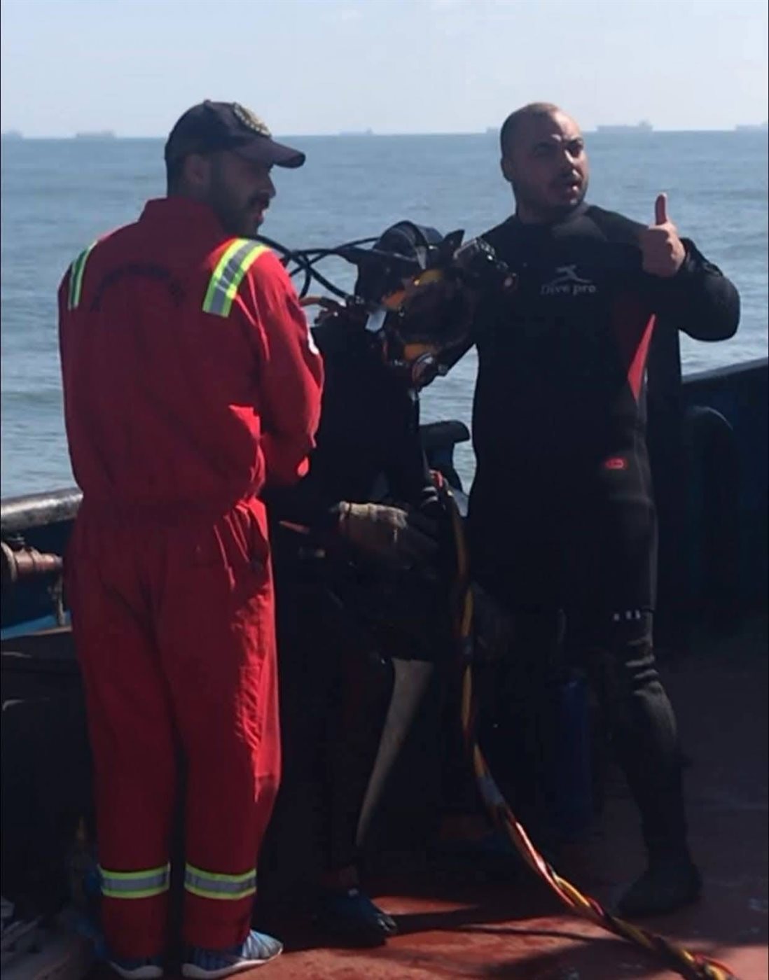 الغطاس محمد يسري ضحية الغرق بالعين السخنة