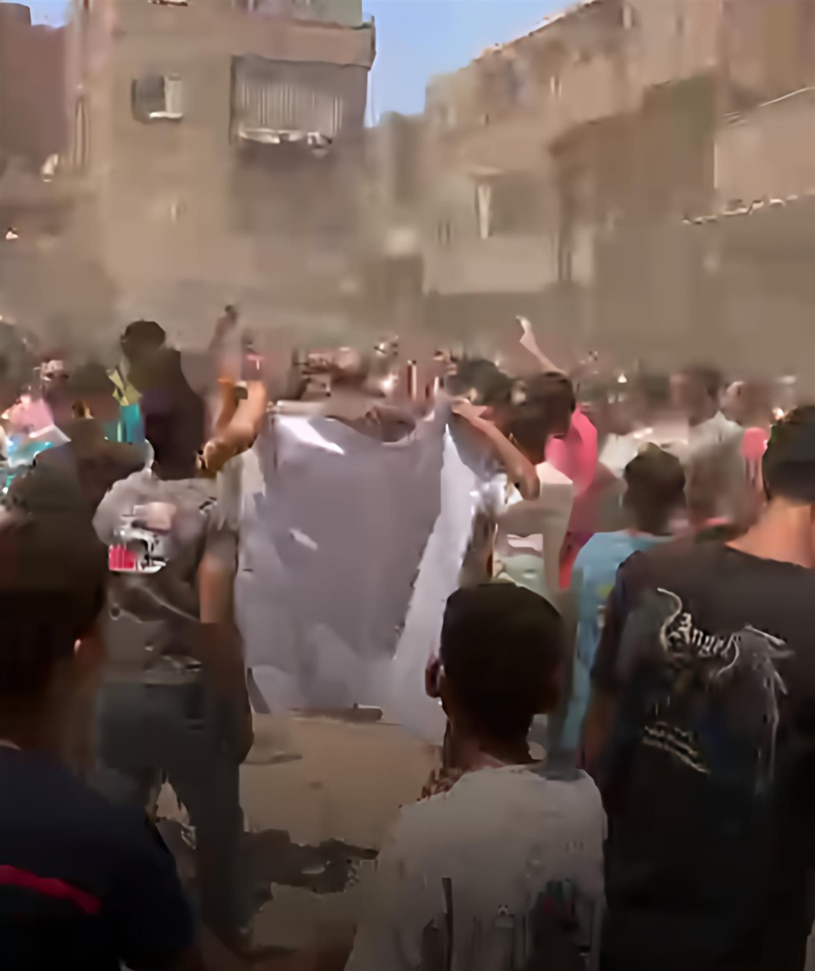 مسيرات فى كفر قورص بالمنوفية للمطالبة بالقصاص من المتهمين في مشاجرة أولاد العم