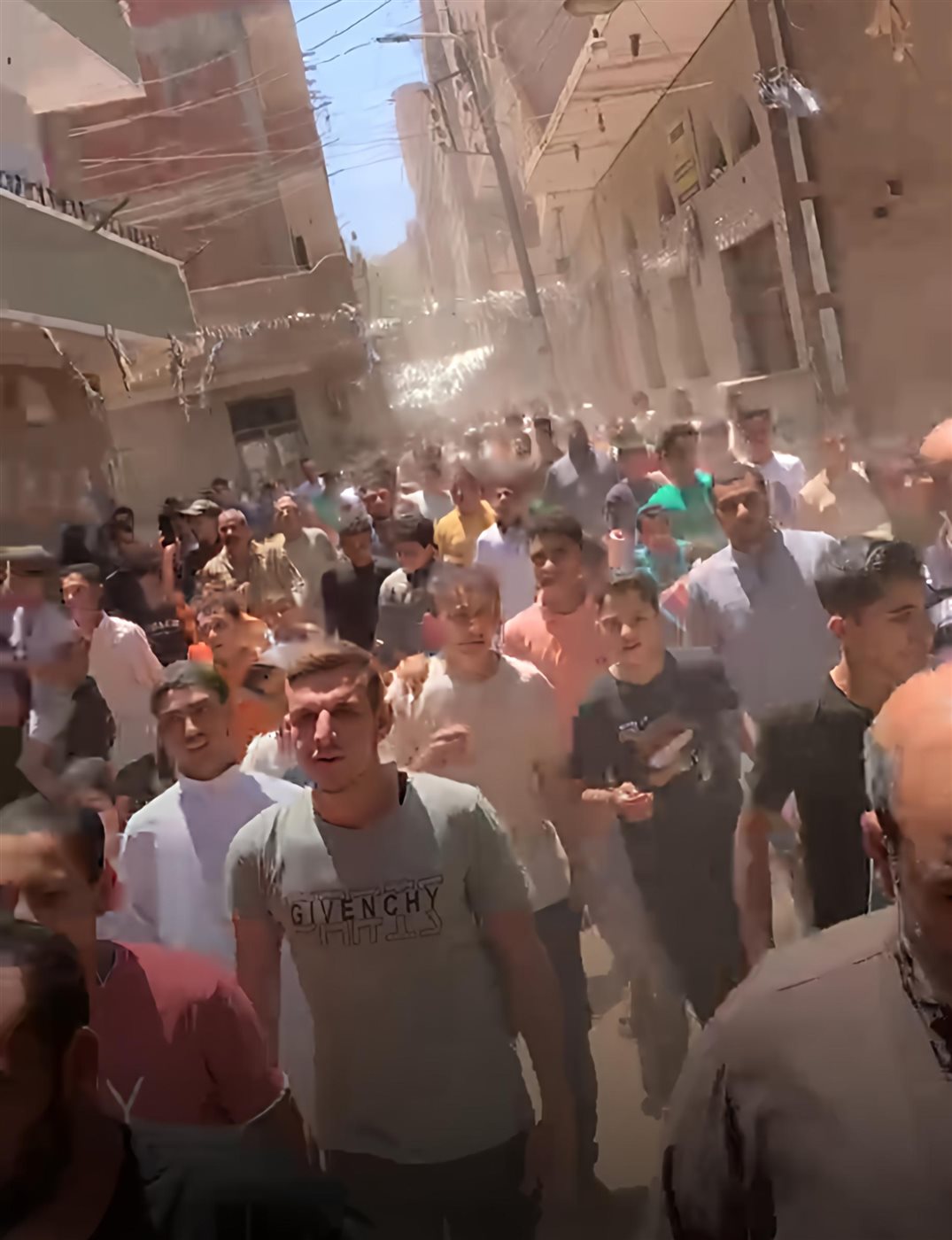 مسيرات فى كفر قورص بالمنوفية للمطالبة بالقصاص من المتهمين في مشاجرة أولاد العم