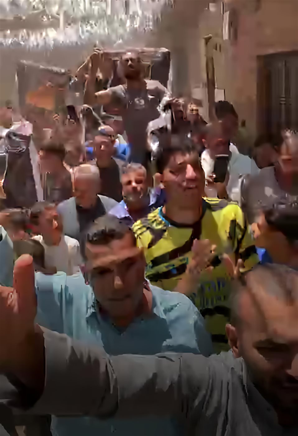 مسيرات فى كفر قورص بالمنوفية للمطالبة بالقصاص من المتهمين في مشاجرة أولاد العم