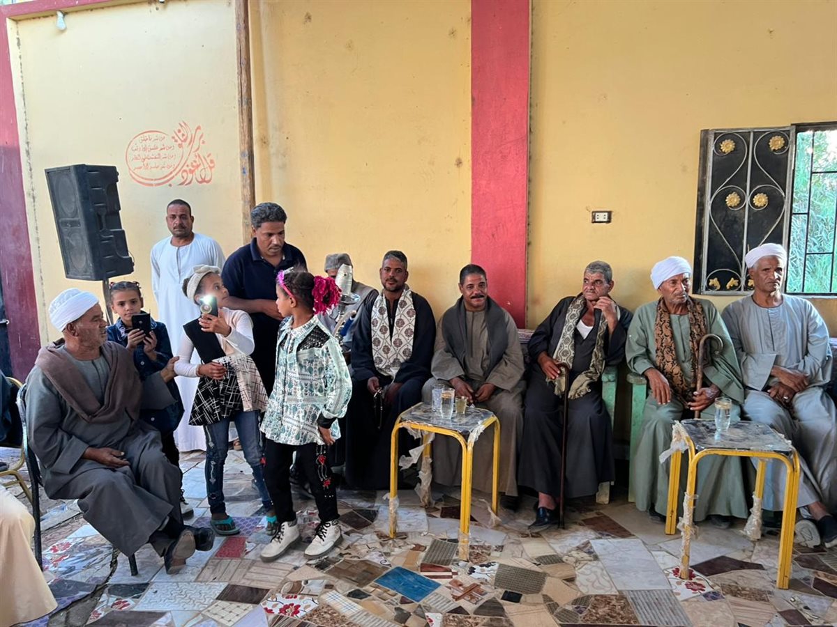 الصلح بين عائلتين بقنا