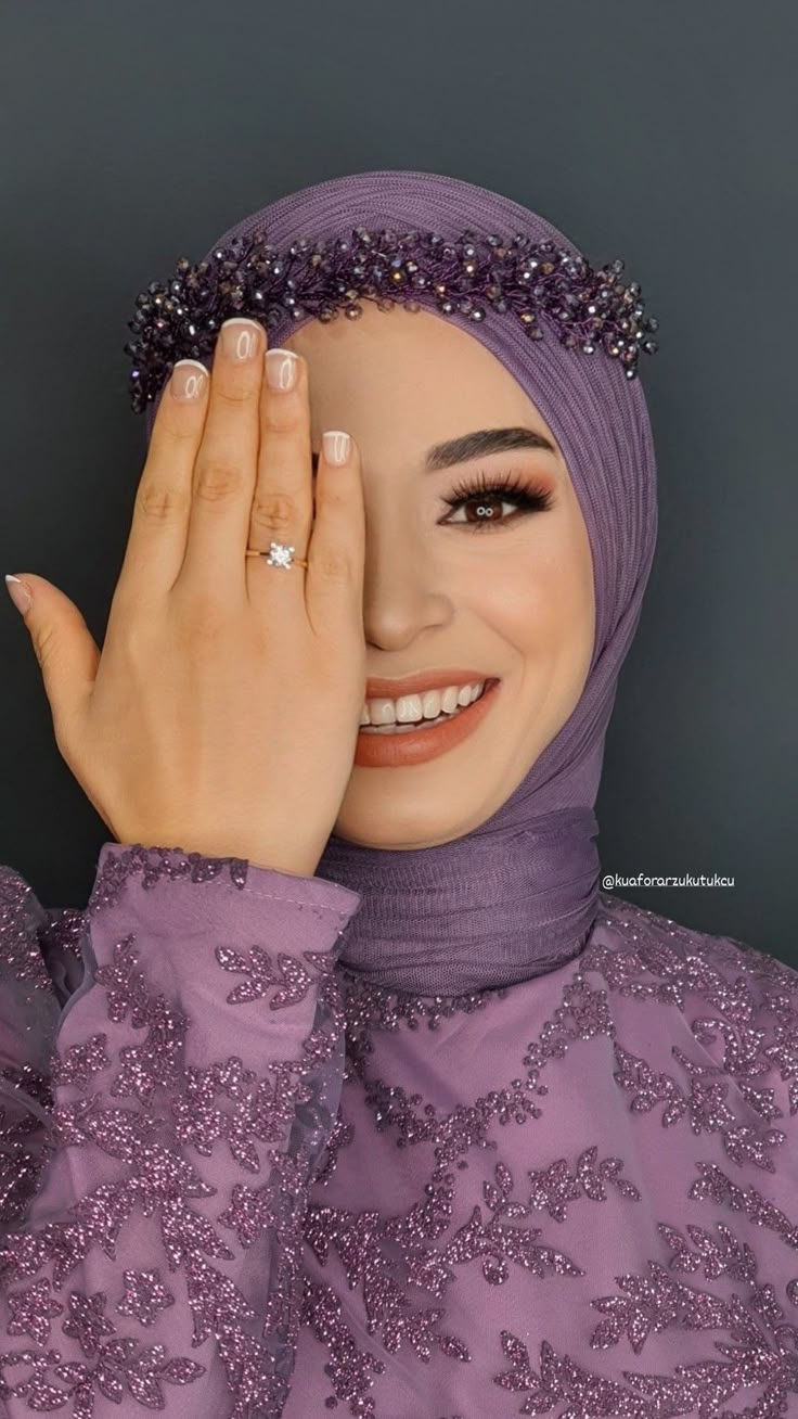 لفات حجاب للمناسبات سهلة