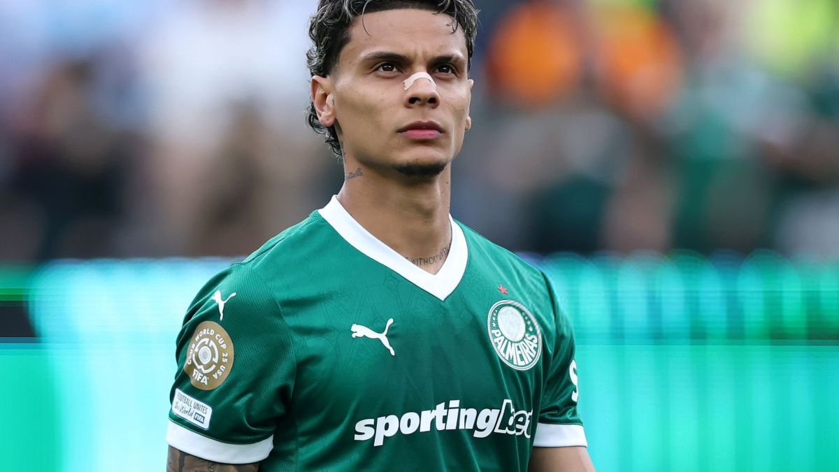 <strong> ريتشارد ريوس لاعب وسط بالميراس البرازيلي</strong>