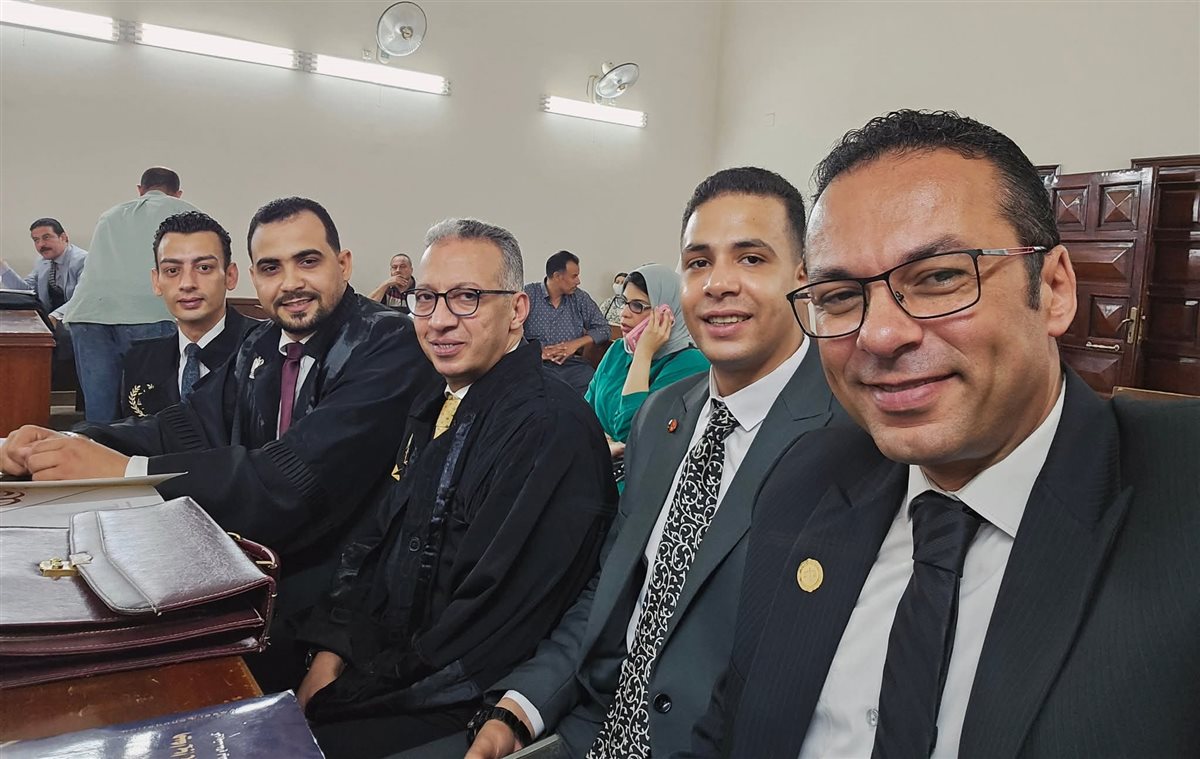 هيئة الدفاع عن تلميذ مدرسة الكرمة لمحكمة جنايات دمنهور