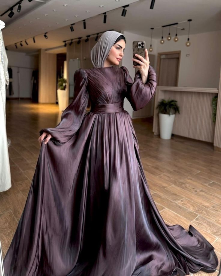 صور فساتين سهرة للمحجبات