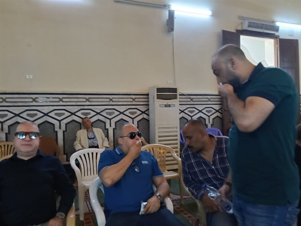 لقطات من جانزة والد الفنان تامر عبد المنعم من مسجد عمرو مكرم