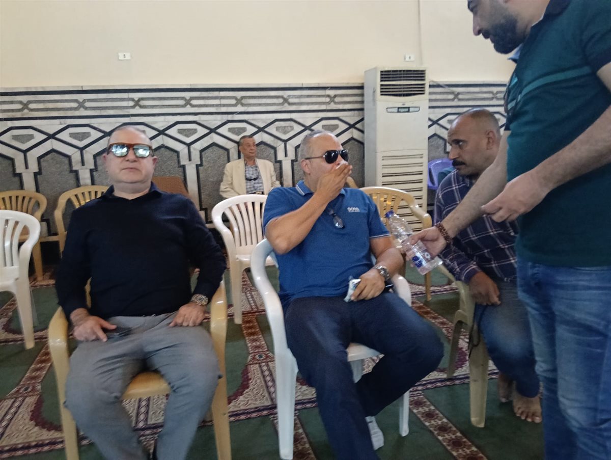 لقطات من جانزة والد الفنان تامر عبد المنعم من مسجد عمرو مكرم