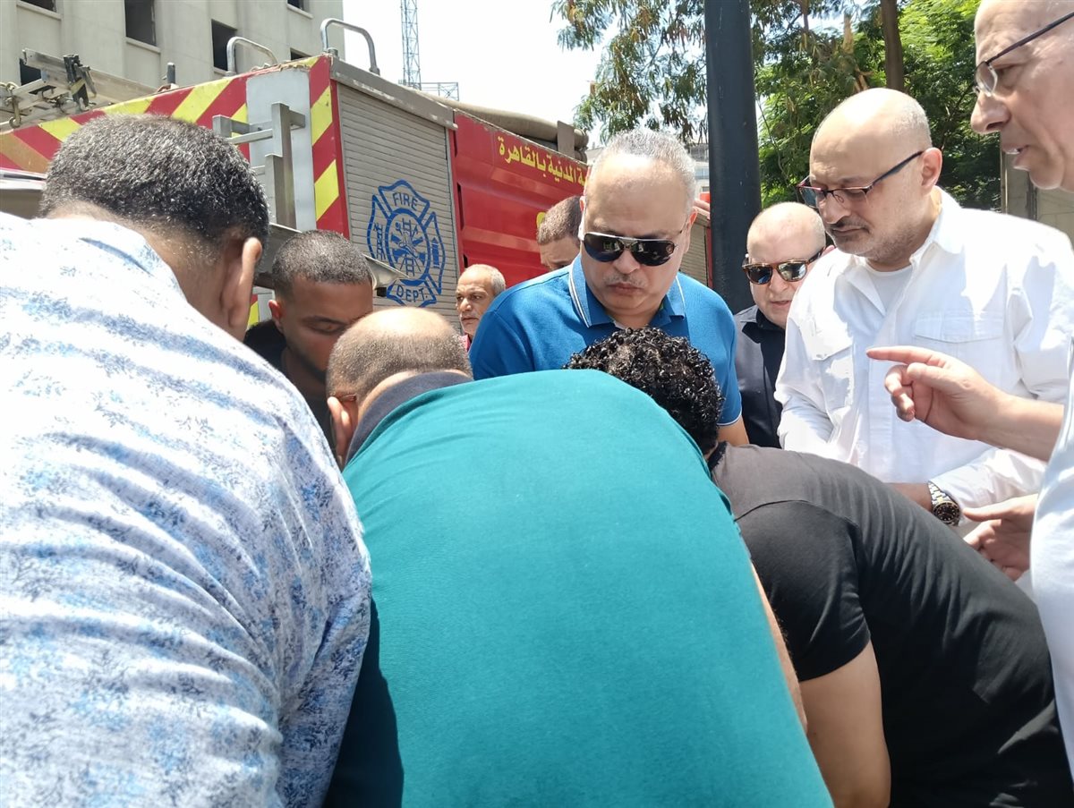 لقطات من جانزة والد الفنان تامر عبد المنعم من مسجد عمرو مكرم