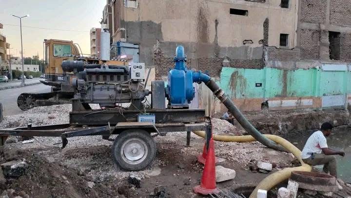 شركة مياه الشرب بالأقصر في العوامية