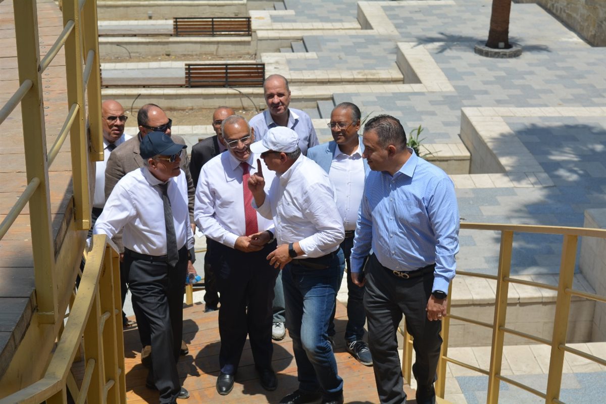 الجولة التفقدية لمستشار رئيس الجمهورية