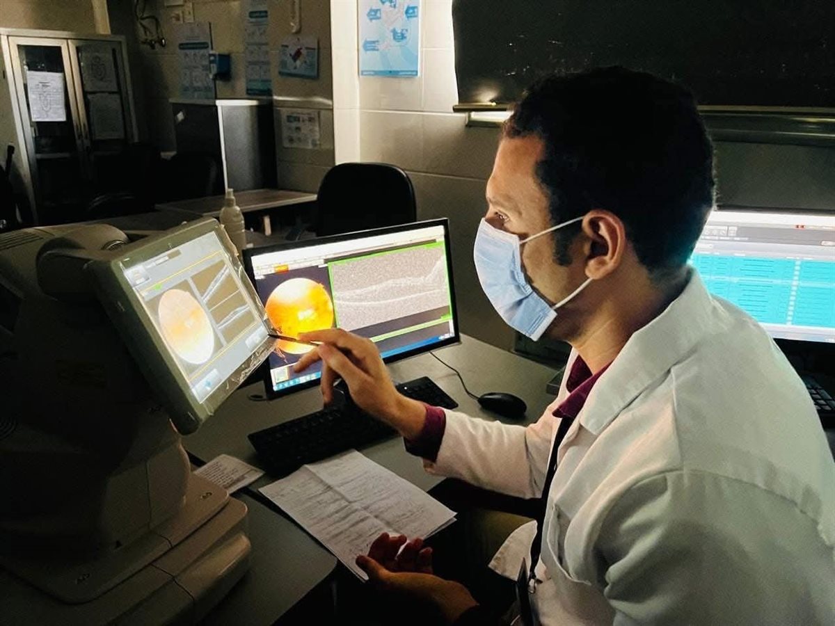 الخدمات المقدمة للمواطنين بمستشفي الرمد 