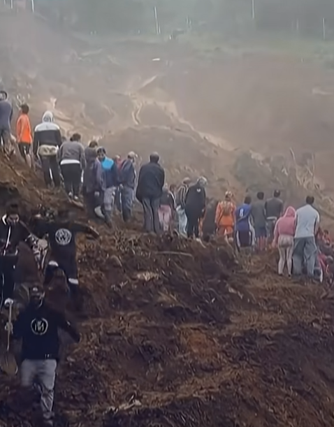 إنهيار أرضي في كولومبيا