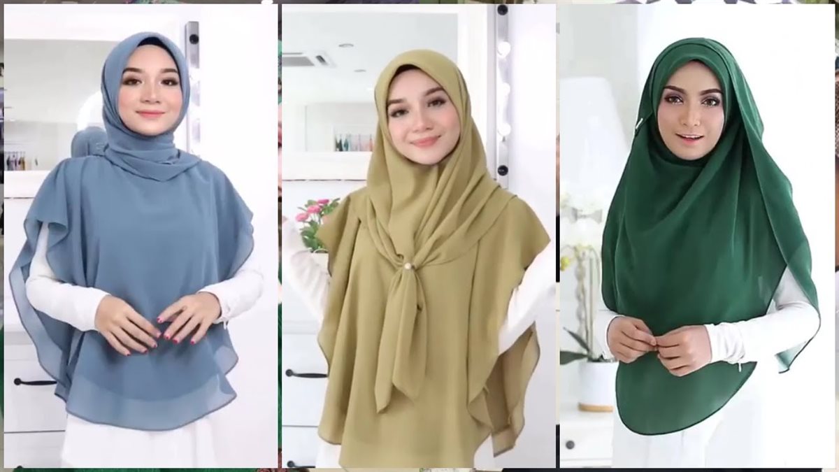 كيفية لف الطرحة الشال