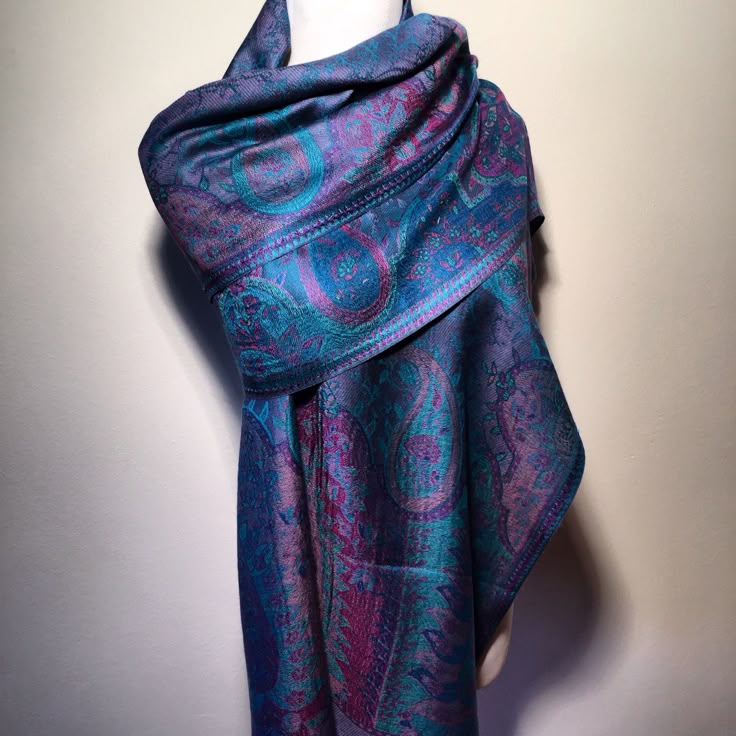 كيفية لف الطرحة الشال