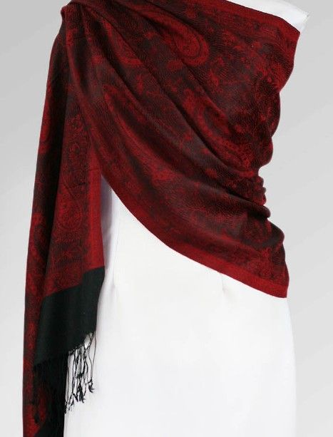 كيفية لف الطرحة الشال