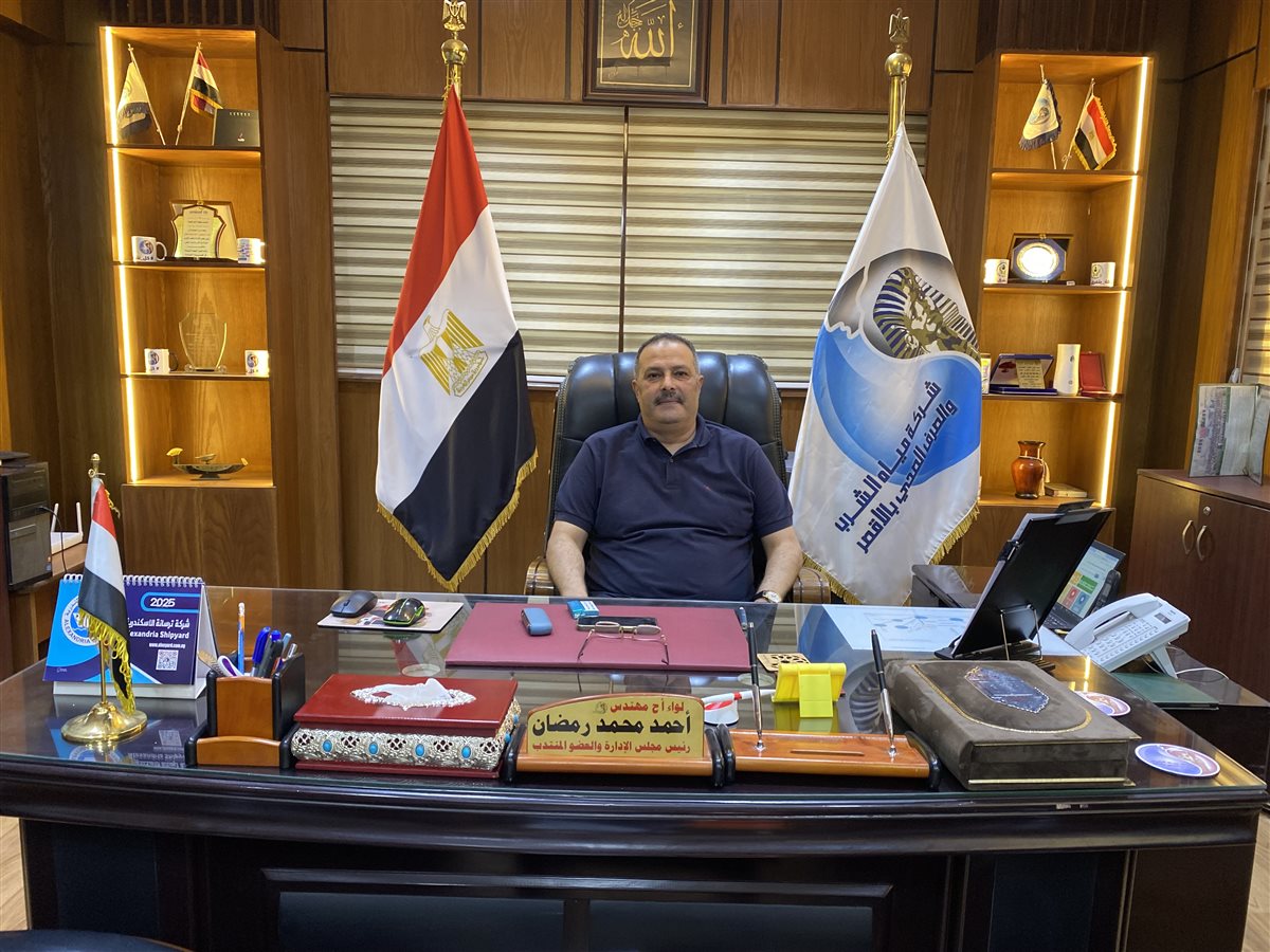 القاهرة 24 وأول لقاء مع رئيس شركة مياه الاقصر