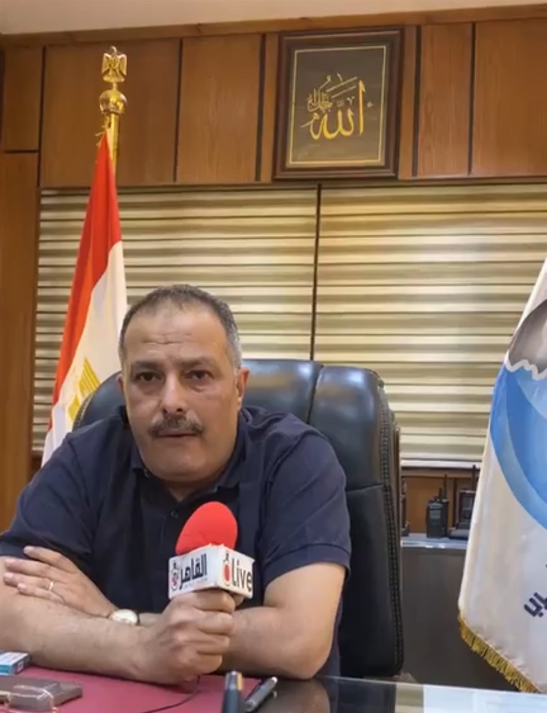 القاهرة 24 وأول لقاء مع رئيس شركة مياه الاقصر