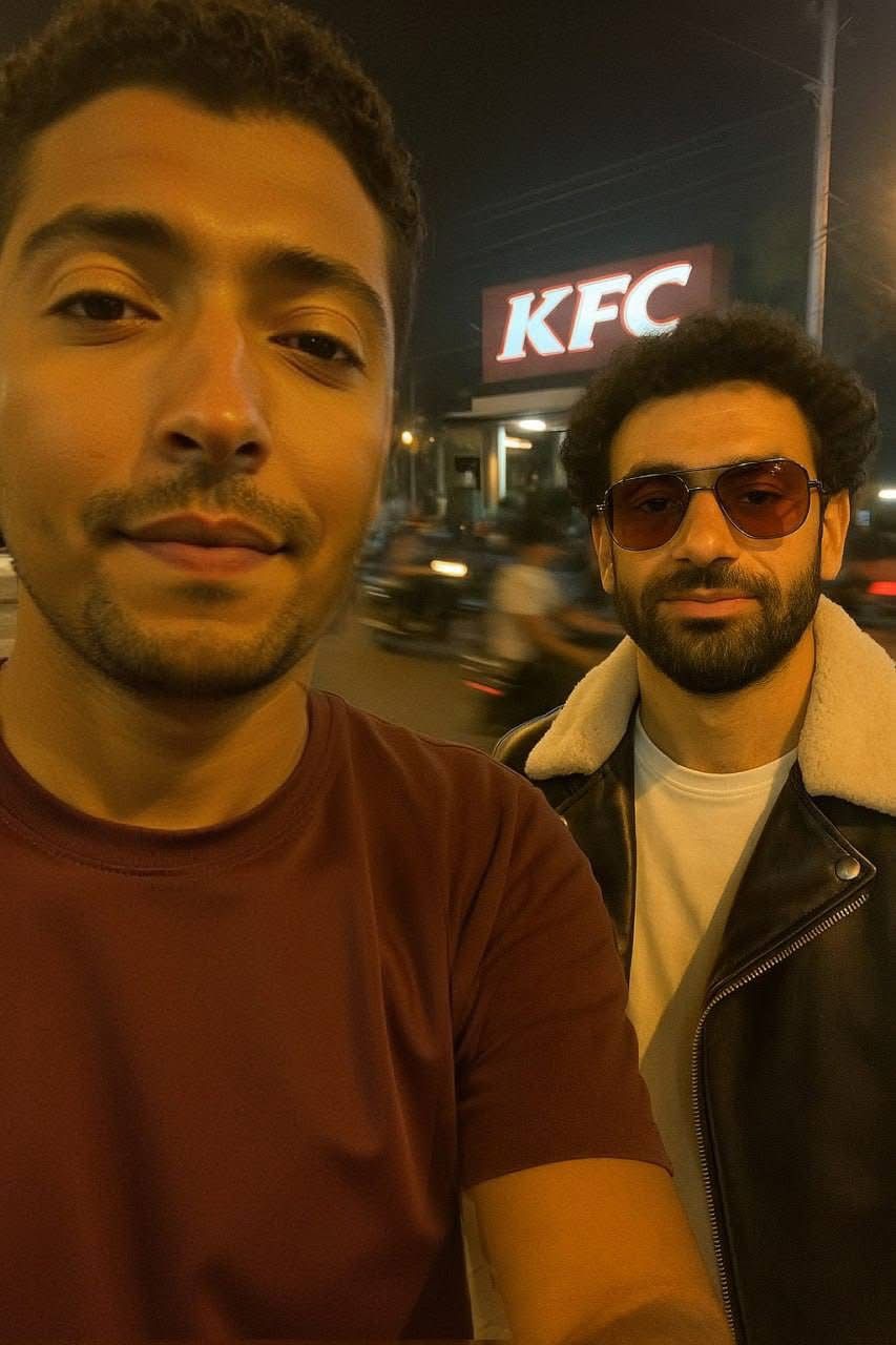 تريند صورة مع المشاهير