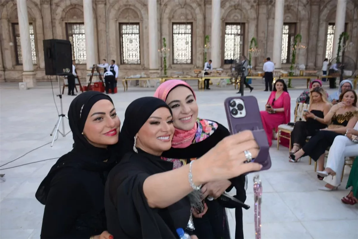 حفل عقد قران ابنة مفيدة شيحة