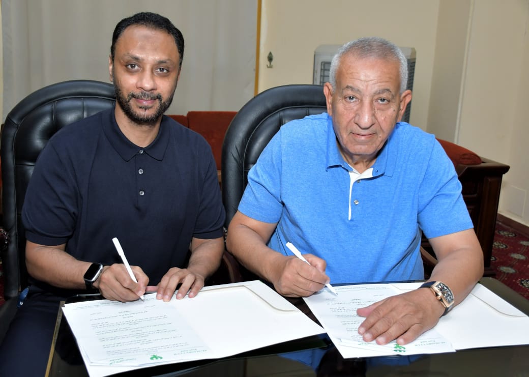 توقيع البروتوكول بين المصري والمريخ 