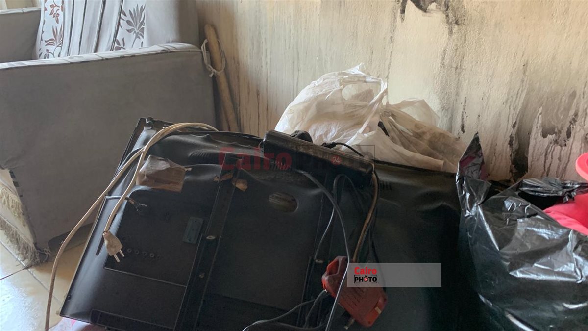 حريق يلتهم شقة ببورسعيد 