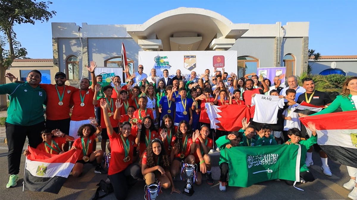 مصر تتوج بلقب البطولة العربية للتنس تحت 12 سنة