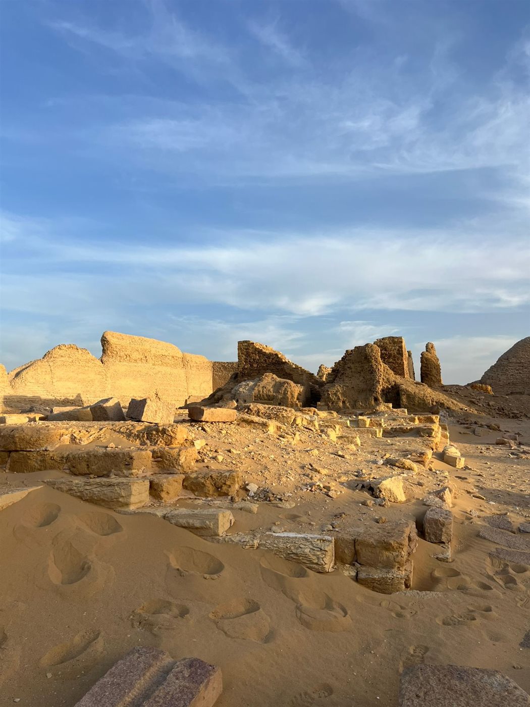 منطقه آثار ديمية السباع بالفيوم