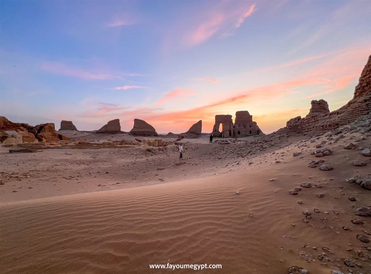 منطقه آثار ديمية السباع بالفيوم