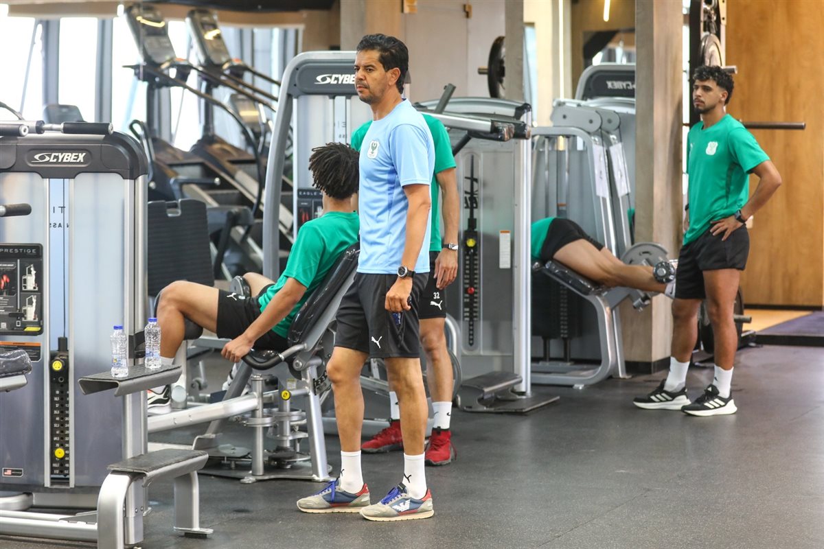 لقطات من مران المصري