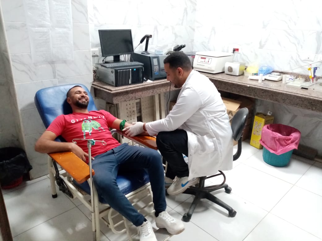 التبرع بالدم في سوهاج