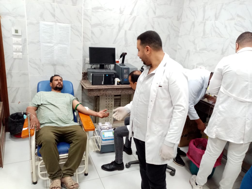 التبرع بالدم في سوهاج