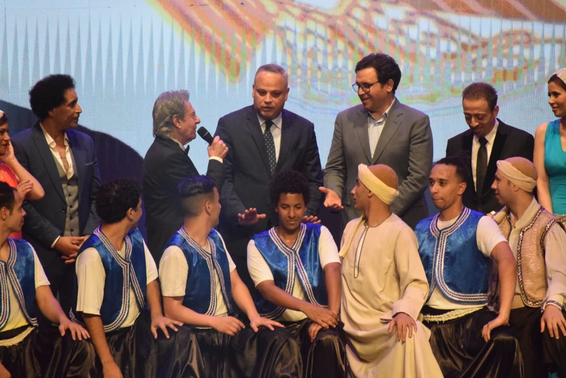 وزير الثقافة وتامر عبد المنعم