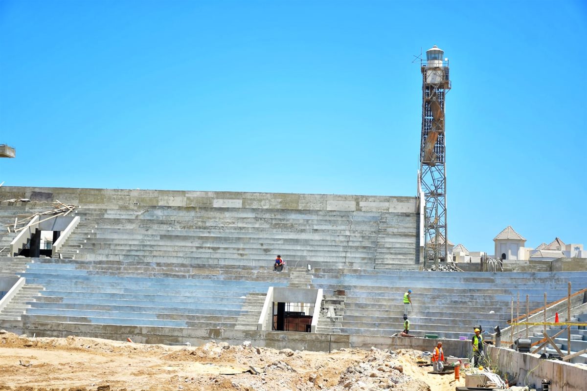أبو علي يحضر اجتماع وزير الرياضة ومحافظ بورسعيد لمناقشة مشروع نادي المصري الجديد