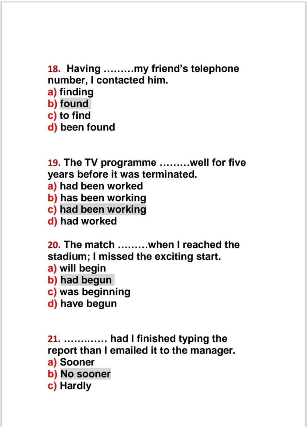 مراجعة لغة انجليزية للصف الثالث الثانوي 2025