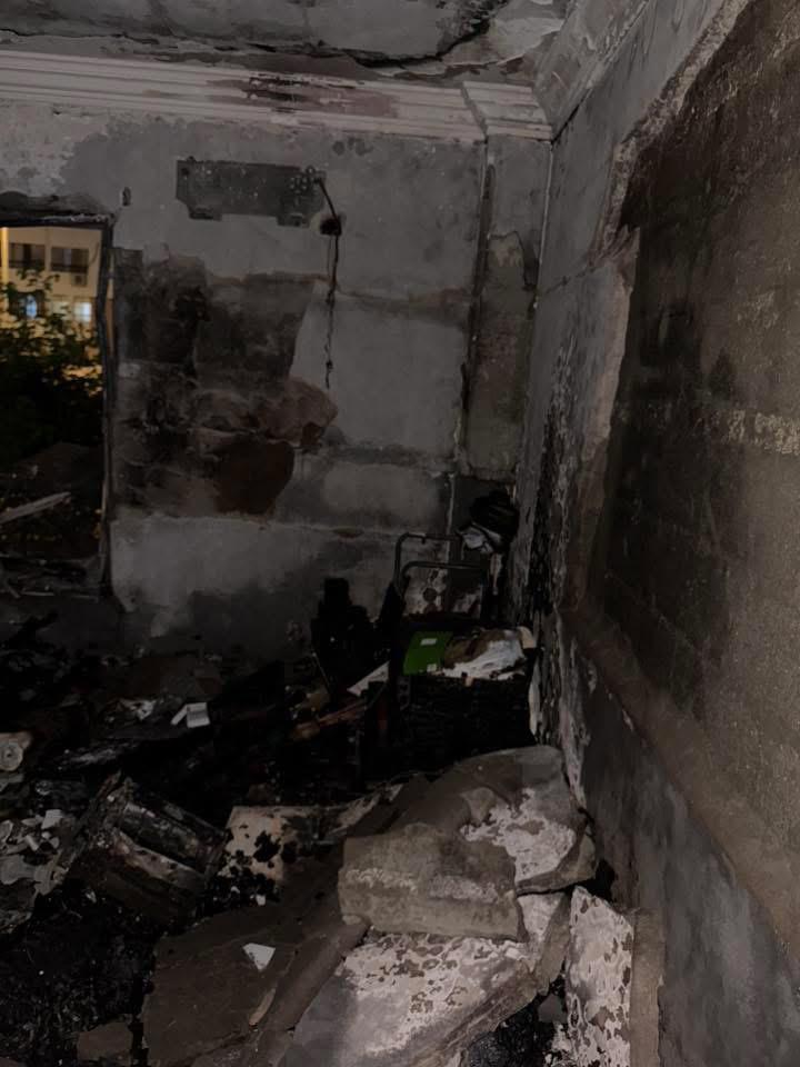 تفحم شقة داخل كمبوند خاص في القاهرة الجديدة