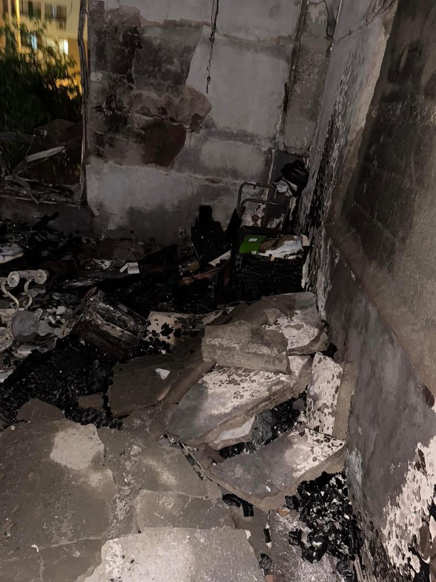 تفحم شقة داخل كمبوند خاص في القاهرة الجديدة