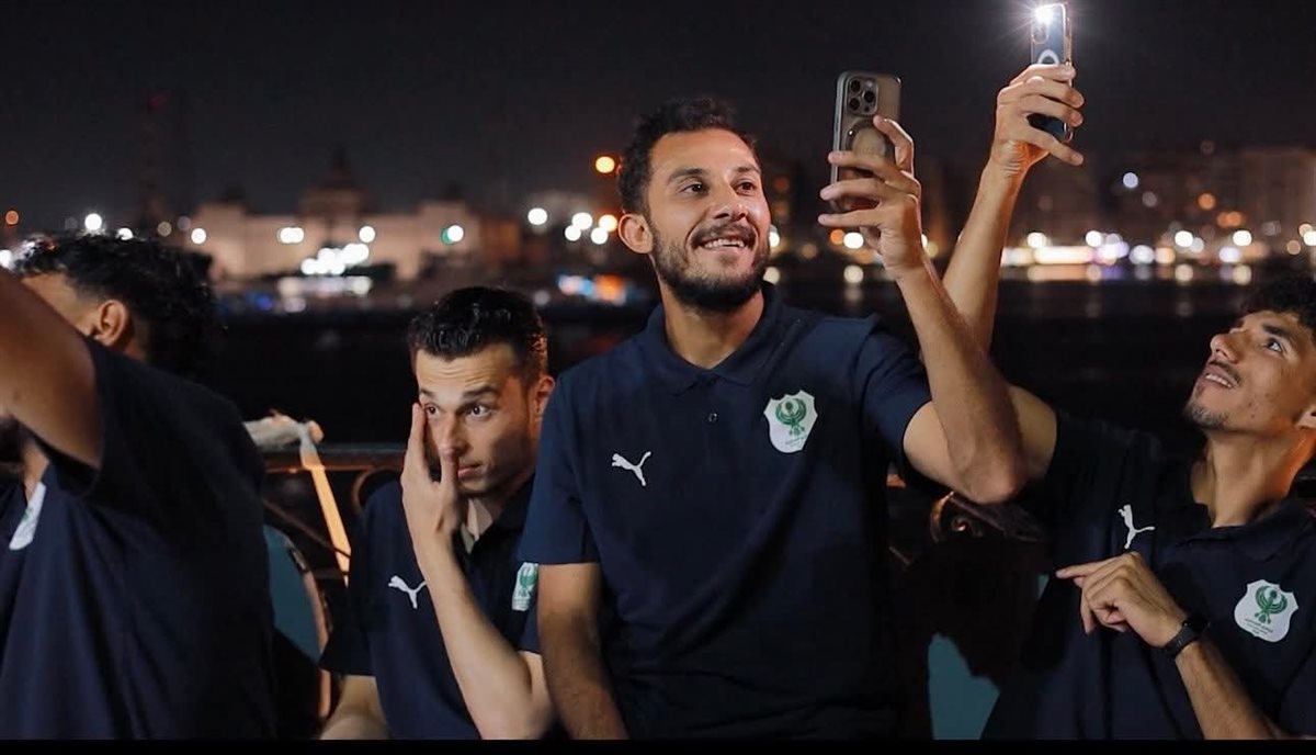 لاعبو النادي المصري 