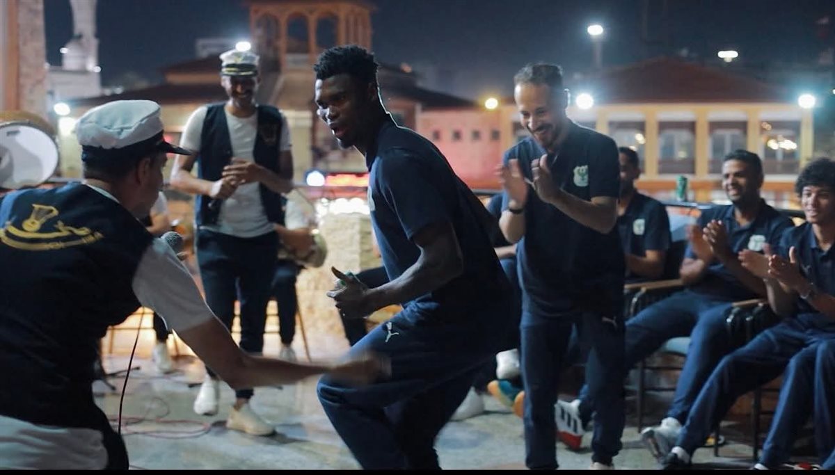 لاعبو النادي المصري 