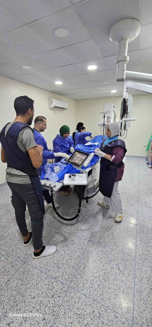 جانب من الجراحة 