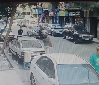 <strong>شاب يدهس أب وابنته عمدًا بساحل شبرا</strong>