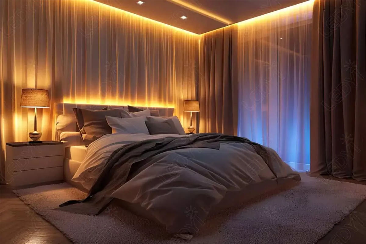 استخدام الإضاءة الذكية