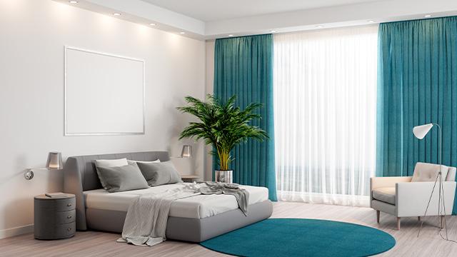 تجديد المفروشات والستائر غرفة النوم