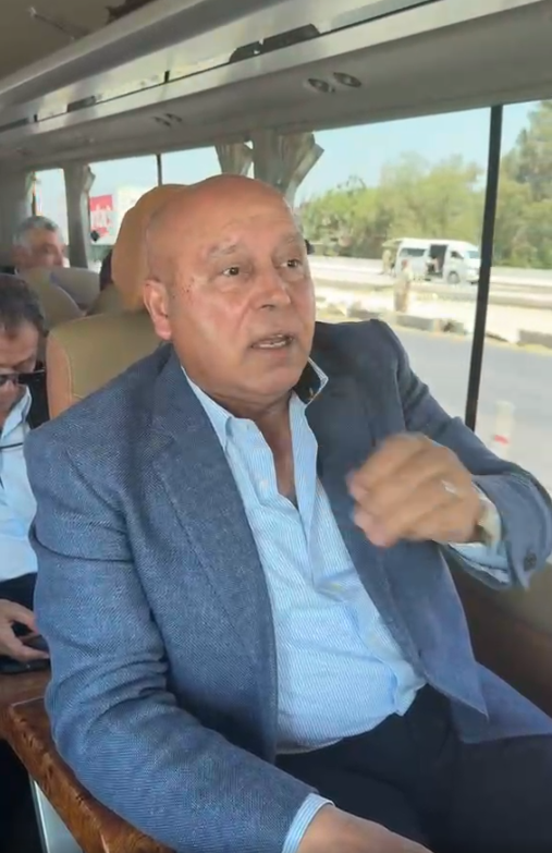 الفريق كامل الوزير يتفاجأ بحادث جديد خلال تفقده الطريق الدائري الإقليمي