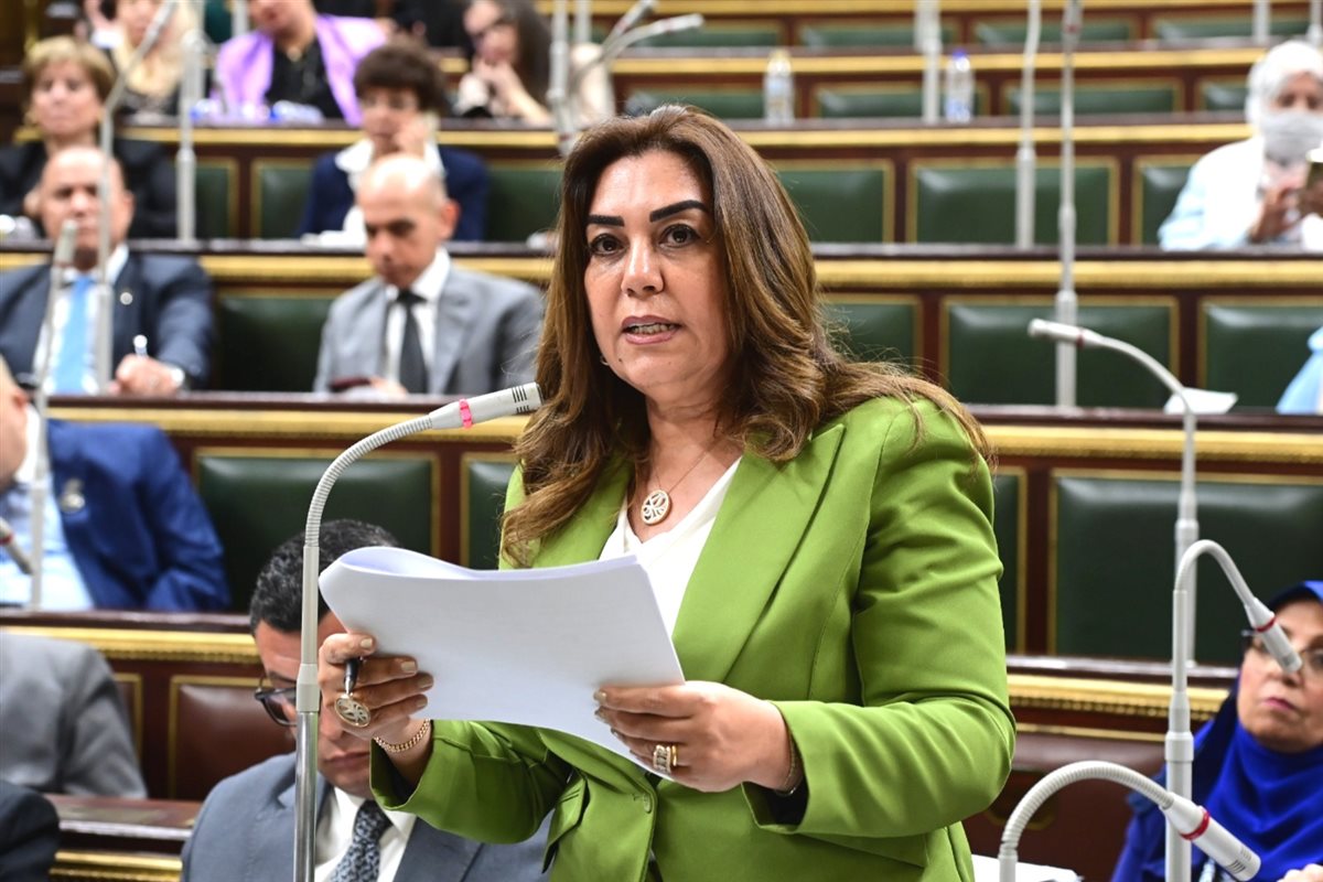 وزيرة التنمية المحلية بمجلس النواب