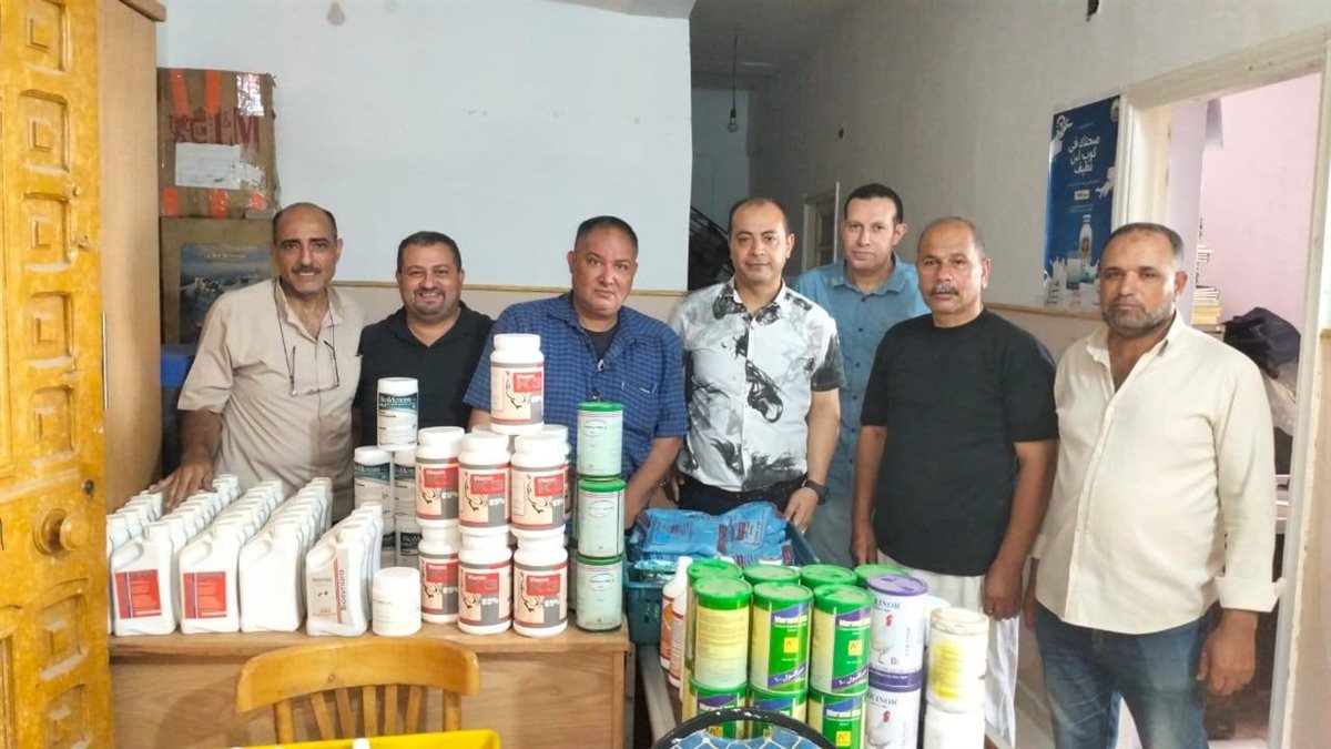 ضبط أدوية بيطرية منتهية الصلاحية ومحظورة بمطوبس