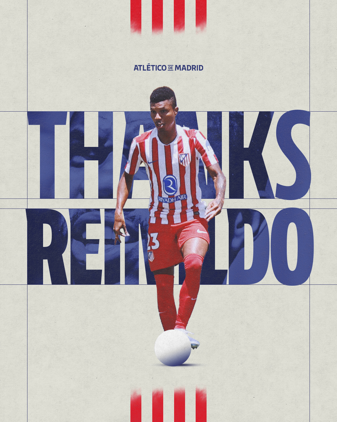 <strong>نادي أتلتيكو مدريد يعلن رحيل لاعبه المزامبيقي رينيلدو ماندافا</strong>