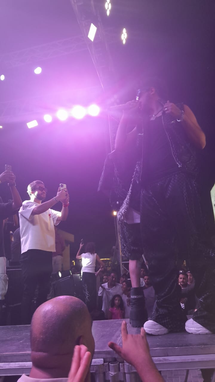 حمو بيكا في احتفالية فى حب مصر احتفالا بثورة 30 يونيو 